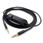 Cable de Audio para Auriculares ZS0082 3,5 mm para Logitech G633 G933 (Negro) - Imagen 3