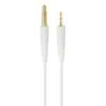 Cable de audio para auriculares Bose SoundTrue QC35 QC25 OE2 3,5 mm a 2,5 mm (Blanco)