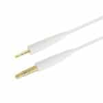 Cable de audio para auriculares Bose SoundTrue QC35 QC25 OE2 3,5 mm a 2,5 mm (Blanco) - Imagen 2
