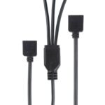Cable de Extensión de Enfriamiento de 3 Pines 5V 1A PC Aura RGB para Asus (Negro) - Imagen 2