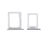 Bandeja Tarjeta SIM y Micro SD para Samsung Galaxy E5 Versión Dual SIM (Plata) - Imagen 3