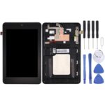 Pantalla Completa para Asus Memo Pad HD7 / Me173X / Me173 K00B con Marco (Negro)