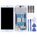Pantalla TFT Completa para Oppo R11 con Marco (Blanco) - Imagen 2