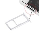 Bandeja Tarjeta Micro SD y Nano SIM para Huawei P9 (Plata)