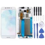 Pantalla Completa para Vodafone Smart N8 Vfd610 con Marco (Blanco)