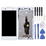 Pantalla Completa para Sony Xperia E5 F3311 F3313 con Marco (Blanco) - Imagen 2