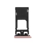 Bandeja Tarjeta SIM + Bandeja Micro SD + Tapón Antipolvo para Sony Xperia X (Dual SIM) (Oro Rosa) - Imagen 3