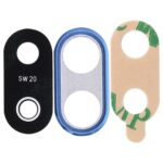 Bisel de Cámara Trasera para Huawei P20 Lite (10 Piezas) con Cubierta de Lente y Adhesivo (Azul) - Imagen 2