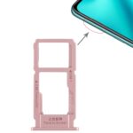 Bandeja Tarjeta SIM y Micro SD para Oppo R11 Plus (Oro Rosa)