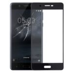 Lente de Cristal Exterior Pantalla Frontal para Nokia 5 TA-1024 TA-1027 TA-1044 TA-1053 (Negro)