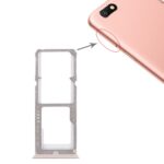 Bandeja Tarjeta SIM y Micro SD para Oppo A77 2 (Oro Rosa)