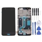 Pantalla Completa con Marco para OnePlus 5 (Negro)