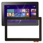 Panel Táctil para Asus Transformer Book T100 T100Ta Ja-Da5490Nb con Cable Flex Amarillo (Negro)