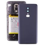 Tapa Trasera Batería para OnePlus 6 con Lente de Cámara (Negro)