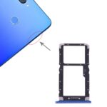 Bandeja Tarjeta SIM para Xiaomi Mi 8 Lite + Tarjeta Micro SD (Azul)