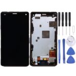 Pantalla Completa para Sony Xperia Z3 Mini con Marco (Negro)