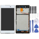 Pantalla Completa para Sony Xperia Z5 con Marco (Blanco)