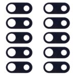 Lente de Cámara Trasera (10 Unidades) para LG V30 H930 H933 (Negro)