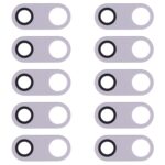 Lente de Cámara Trasera (10 Unidades) para LG V30 H930 H933 (Plateado)