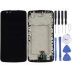 Pantalla Completa TFT para LG K10 con Marco (Negro)