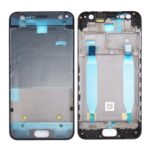 Marco Medio con Adhesivo para Asus Zenfone 4 Selfie (Zd553Kl) (Negro)