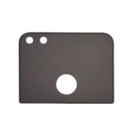 Cubierta Tapa Trasera de Vidrio para Google Pixel Nexus S1 Parte Superior (Negro)