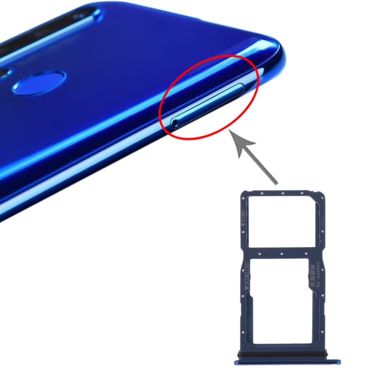 SP2644L.jpg Bandeja Tarjeta SIM + Micro SD para Huawei Nova 5i - Imagen 1