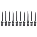 Cepillo de Limpieza Jiafa P8842 de Cabeza Plana y Cola Estridente, (10 Piezas), 8.5 cm (Negro) - Imagen 2