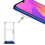 Bandeja Tarjeta SIM + Bandeja Micro SD para Xiaomi Mi CC9 (Azul)