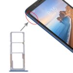 Bandeja Tarjeta SIM + Bandeja Tarjeta Micro SD para Xiaomi Redmi 7A (Azul)