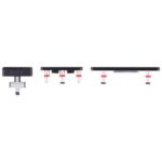 Teclas Botones Laterales para OnePlus 6T (Negro) - Imagen 2