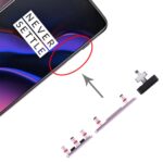 Teclas Botones Laterales para OnePlus 6T (Púrpura)