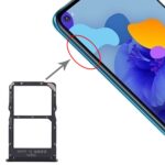 Bandeja Tarjeta SIM + Bandeja Tarjeta NM para Huawei Mate 30 Lite (Negro)