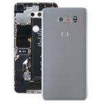 Tapa Trasera de Batería con Lente de Cámara y Sensor de Huellas para LG V30 VS996 LS998U H933 H930 (Plateado)