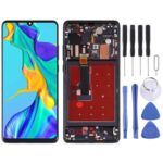Pantalla Completa OLED Original para Huawei P30 Pro con Marco (Negro)