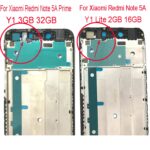 Marco LCD para Xiaomi Redmi Note 5A / Y1 Lite (Blanco) - Imagen 3