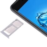 Bandeja Tarjeta SIM y Micro SD para Huawei Enjoy 7 Plus Y7 Prime (Plata)