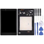 Pantalla Completa para Lenovo A8-50 con Marco (Negro)