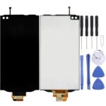 Pantalla Completa para LG V10 Modelos H960Yk H900 Vs990 H968 H961S H901 F600S F600L F600K Rs987 H960Ar H960A (Negro)