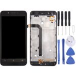 Pantalla Completa con Marco para Asus Zenfone Go ZC500TG Z00VD (Negro)
