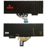 Teclado Retroiluminado para HP Omen 15-Ce Series Versión USA