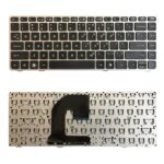 Teclado para HP Elitebook 8470B 8470P 8470 8460 8460P 8460W ProBook 6460 6460B 6470 Versión USA Marco Plateado