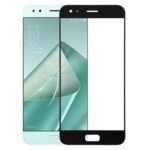 Cristal Exterior Pantalla Frontal para Asus Zenfone 4 Ze554Kl Z01Kd (Negro)