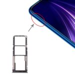 Bandeja Tarjeta SIM + Bandeja Tarjeta Micro SD para Xiaomi Redmi Note 8 (Plata)
