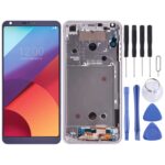 Pantalla Completa Original para LG G6 H870 H870Ds H872 Ls993 Vs998 Us997 con Marco (Púrpura)