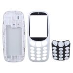 Cubierta de Carcasa Completa con Teclado para Nokia 3310 (Gris)
