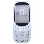 Cubierta de Carcasa Completa con Teclado para Nokia 3310 (Gris) - Imagen 3
