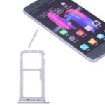 Bandeja Tarjeta SIM y Micro SD para Honor 9 (Gris)