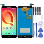 Pantalla Completa para Alcatel A5 5085Y con Botón de Huella Digital (Negro)