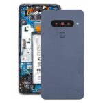 Tapa Trasera Batería con Lente Cámara y Sensor Huellas para LG G8S Thinq (Plateado)